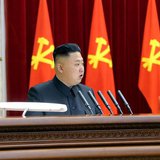 North Korean leader Kim Jong-un speaks during a plenary meeting of the Central Committee of the Workers' Party of Korea in Pyongyang March 3 North Korean leader Kim Jong-un speaks during a plenary meeting of the Central Committee of the Workers' Party of Korea in Pyongyang March 3