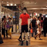 Shoppers walk inside flagship store of Japanese fashion house Uniqlo at Hong Kong's Causeway Bay shopping district May 9, 2013. REUTERS/Bobb Shoppers walk inside flagship store of Japanese fashion house Uniqlo at Hong Kong's Causeway Bay shopping district May 9, 2013. REUTERS/Bobb