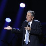 Comedian Jon Stewart speaks during the "12-12-12" benefit concert for victims of Superstorm Sandy at Madison Square Garden in New York Decem Comedian Jon Stewart speaks during the "12-12-12" benefit concert for victims of Superstorm Sandy at Madison Square Garden in New York Decem