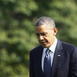 U.S. President Barack Obama crosses the South Lawn as he returns from travel to Atlanta via Marine One, at the White House in Washington, Ma U.S. President Barack Obama crosses the South Lawn as he returns from travel to Atlanta via Marine One, at the White House in Washington, Ma