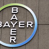The logo of Germany's largest drugmaker Bayer HealthCare Pharmaceuticals is pictured on the front of its building in Berlin April 28, 2011. The logo of Germany's largest drugmaker Bayer HealthCare Pharmaceuticals is pictured on the front of its building in Berlin April 28, 2011.