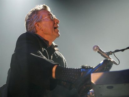 Riders On The Storm's Ray Manzarek performs during a concert of their European tour which commemorates the 40th anniversary of the band The Riders On The Storm's Ray Manzarek performs during a concert of their European tour which commemorates the 40th anniversary of the band The