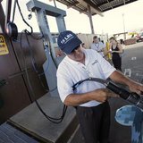 Mark Schultz operates a HydraFLX pump at Pearl Harbor, HI. (Reuters Hugh Gentry/Files) Mark Schultz operates a HydraFLX pump at Pearl Harbor, HI. (Reuters Hugh Gentry/Files)