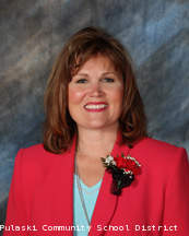 Pulaski school board member Christine Vandenhouten was cited for allowing an underage drinking party to occur at her home. Pulaski school board member Christine Vandenhouten was cited for allowing an underage drinking party to occur at her home.