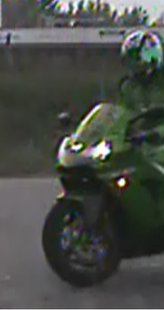 Photo of speeding suspect on motorcycle in Lincoln County 5/19/13 Photo of speeding suspect on motorcycle in Lincoln County 5/19/13
