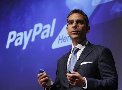 PayPal President David Marcus speaks during a news conference in Tokyo May 9, 2012. REUTERS/Yuriko Nakao PayPal President David Marcus speaks during a news conference in Tokyo May 9, 2012. REUTERS/Yuriko Nakao