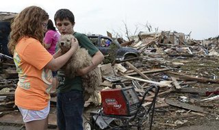 Survivors of Moore, Oklahoma tornado