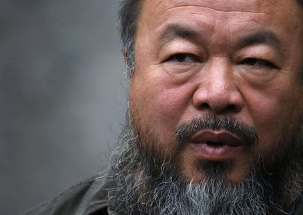Dissident Chinese artist Ai Weiwei answers a question during an interview at his studio in Beijing September 27, 2012. REUTERS/David Gray Dissident Chinese artist Ai Weiwei answers a question during an interview at his studio in Beijing September 27, 2012. REUTERS/David Gray