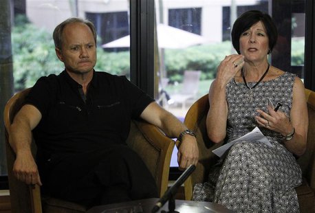 Rick and Mary Todd speak to Reuters during an interview at their temporary place of residence in Singapore May 22, 2013. REUTERS/Edgar Su Rick and Mary Todd speak to Reuters during an interview at their temporary place of residence in Singapore May 22, 2013. REUTERS/Edgar Su