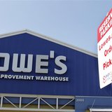 A specially designated parking spot for Lowes.com shoppers is pictured in the parking lot at the Lowe's Home Improvement Warehouse in Burban A specially designated parking spot for Lowes.com shoppers is pictured in the parking lot at the Lowe's Home Improvement Warehouse in Burban