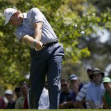 Ernie Els of South Africa hits his tee shot on the fourth hole during third round play in the 2013 Masters golf tournament at the Augusta Na Ernie Els of South Africa hits his tee shot on the fourth hole during third round play in the 2013 Masters golf tournament at the Augusta Na