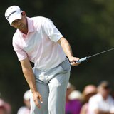 Sergio Garcia of Spain reacts as he watches his putt on the seventh green during the final round of The Players Championship PGA golf tourna Sergio Garcia of Spain reacts as he watches his putt on the seventh green during the final round of The Players Championship PGA golf tourna