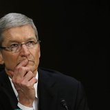 Apple CEO Tim Cook is pictured during a Senate homeland security and governmental affairs investigations subcommittee hearing on offshore pr Apple CEO Tim Cook is pictured during a Senate homeland security and governmental affairs investigations subcommittee hearing on offshore pr