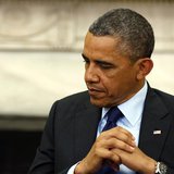 U.S. President Barack Obama listens to Myanmar's President Thein Sein in the Oval Office at the White House in Washington May 20, 2013. REUT U.S. President Barack Obama listens to Myanmar's President Thein Sein in the Oval Office at the White House in Washington May 20, 2013. REUT