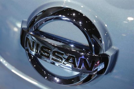 Nissan Motor Co's logo is pictured at the company headquarters in Yokohama, south of Tokyo December 5, 2012. REUTERS/Yuriko Nakao Nissan Motor Co's logo is pictured at the company headquarters in Yokohama, south of Tokyo December 5, 2012. REUTERS/Yuriko Nakao