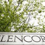 The logo of Glencore is seen in front of the company's headquarter in the Swiss town of Zug May 9, 2012. REUTERS/Arnd Wiegmann The logo of Glencore is seen in front of the company's headquarter in the Swiss town of Zug May 9, 2012. REUTERS/Arnd Wiegmann
