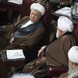 Iran's former President Akbar Hashemi Rafsanjani (L) attends Iran's Assembly of Experts' biannual meeting in Tehran March 6, 2012. REUTERS/R Iran's former President Akbar Hashemi Rafsanjani (L) attends Iran's Assembly of Experts' biannual meeting in Tehran March 6, 2012. REUTERS/R