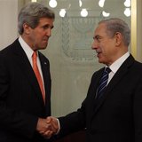 U.S. Secretary of State John Kerry (L) meets with Israeli Prime Minster Benjamin Netanyahu in Jerusalem May 23, 2013. REUTERS/Jim Young U.S. Secretary of State John Kerry (L) meets with Israeli Prime Minster Benjamin Netanyahu in Jerusalem May 23, 2013. REUTERS/Jim Young
