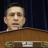 Committee Chairman U.S. Representative Darrell Issa (R-CA) holds a House Oversight and Government Reform Committee hearing on alleged target