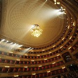 An overview of La Scala opera house is seen in this undated photo released by La Scala press office in Milan on April 20,2012. REUTERS/Bresc An overview of La Scala opera house is seen in this undated photo released by La Scala press office in Milan on April 20,2012. REUTERS/Bresc