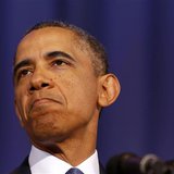 U.S. President Barack Obama pauses as he speaks about his administration's counter-terrorism policy at the National Defense University at Fo U.S. President Barack Obama pauses as he speaks about his administration's counter-terrorism policy at the National Defense University at Fo