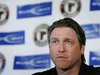Hall of Fame NHL goalie Patrick Roy listens to a question during a news conference at the Colisee de Quebec in Quebec City, May 27, 2009. RE