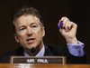Senator Rand Paul (R-KY) speaks during a Senate homeland security and governmental affairs investigations subcommittee hearing on offshore p