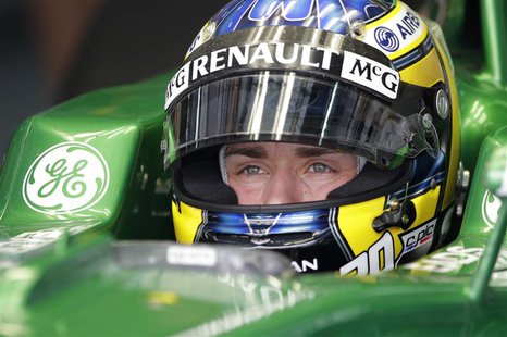 Caterham Formula One driver Charles Pic of France sits in his car during the first practice session of the Bahrain F1 Grand Prix at the Sakh Caterham Formula One driver Charles Pic of France sits in his car during the first practice session of the Bahrain F1 Grand Prix at the Sakh