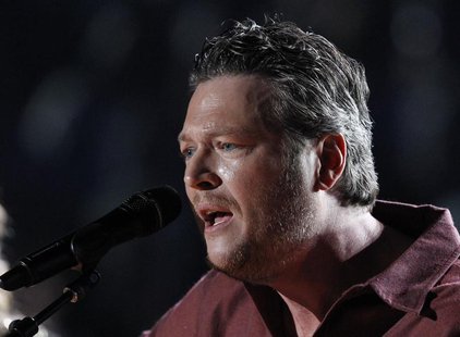 Blake Shelton performs "Sure Be Cool If You Did" at the 48th ACM Awards in Las Vegas, April 7, 2013. REUTERS/Mario Anzuoni Blake Shelton performs "Sure Be Cool If You Did" at the 48th ACM Awards in Las Vegas, April 7, 2013. REUTERS/Mario Anzuoni