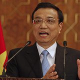 Chinese Premier Li Keqiang speaks during a joint news conference with Pakistan's President Asif Ali Zardari (not in picture) at President Ho Chinese Premier Li Keqiang speaks during a joint news conference with Pakistan's President Asif Ali Zardari (not in picture) at President Ho