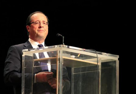 France's President Francois Hollande delivers his speech during the 50th anniversary of the establishment of the Organization of African Uni France's President Francois Hollande delivers his speech during the 50th anniversary of the establishment of the Organization of African Uni