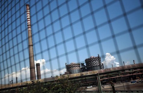 A view of ILVA steel plants in Taranto August 4, 2012. REUTERS/Yara Nardi A view of ILVA steel plants in Taranto August 4, 2012. REUTERS/Yara Nardi