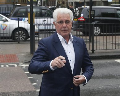 Publicist Max Clifford arrives at Westminster Magistrates Court in London May 28, 2013. Clifford faced charges of indecent assault, which he Publicist Max Clifford arrives at Westminster Magistrates Court in London May 28, 2013. Clifford faced charges of indecent assault, which he