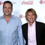 Actors Vince Vaughn (L) and Owen Wilson, recipients of the Comedy Duo of the Year Award, arrive at the CinemaCon awards ceremony at Caesars Actors Vince Vaughn (L) and Owen Wilson, recipients of the Comedy Duo of the Year Award, arrive at the CinemaCon awards ceremony at Caesars