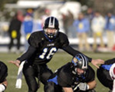 Cullen Finnerty in action as a GVSU QB (photo courtesy Grand Valley State University) Cullen Finnerty in action as a GVSU QB (photo courtesy Grand Valley State University)