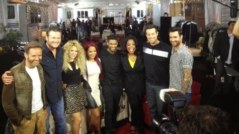 Image courtesy of Image Courtesy Adam Levine via Twitter (via ABC News Radio) Image courtesy of Image Courtesy Adam Levine via Twitter (via ABC News Radio)