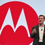 Motorola Mobility CEO Dennis Woodside speaks at a Motorola phone launch event in New York, September 5, 2012. REUTERS/Brendan McDermid