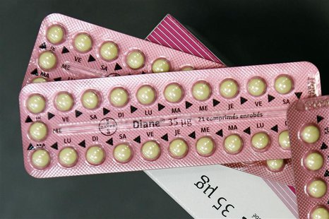 An illustration picture shows blister-packs and a box of acne drug Diane-35, which is also used as a contraceptive, in a pharmacy in Anderno An illustration picture shows blister-packs and a box of acne drug Diane-35, which is also used as a contraceptive, in a pharmacy in Anderno
