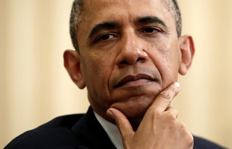 U.S. President Barack Obama listens during a meeting with NATO Secretary General Anders Fogh Rasmussen in the Oval Office of the White House U.S. President Barack Obama listens during a meeting with NATO Secretary General Anders Fogh Rasmussen in the Oval Office of the White House