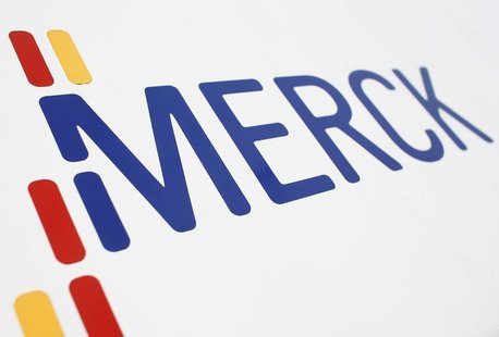 The logo of drugs and chemicals group Merck is pictured at one of its branches in central German city of Darmstadt March 7, 2012. REUTERS/Al The logo of drugs and chemicals group Merck is pictured at one of its branches in central German city of Darmstadt March 7, 2012. REUTERS/Al