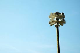 Emergency warning siren Emergency warning siren