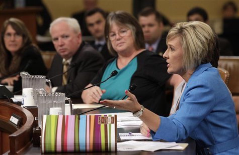 Becky Gerritson of the Wetumpka Tea Party testifies before the House Ways and Means Committee hearing on Organizations Targeted by IRS for T Becky Gerritson of the Wetumpka Tea Party testifies before the House Ways and Means Committee hearing on Organizations Targeted by IRS for T