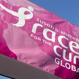 A sign for the Susan G. Komen Foundation's 2012 Race for the Cure is displayed in Washington June 2, 2012. REUTERS/Joshua Roberts A sign for the Susan G. Komen Foundation's 2012 Race for the Cure is displayed in Washington June 2, 2012. REUTERS/Joshua Roberts