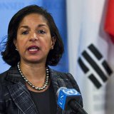 U.S. Ambassador to the United Nations Susan Rice speaks to the media at the U.N. headquarters in New York February 12, 2013. REUTERS/Eduardo U.S. Ambassador to the United Nations Susan Rice speaks to the media at the U.N. headquarters in New York February 12, 2013. REUTERS/Eduardo