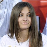 Michael Jackson's daughter Paris attends a ceremony where the singer's shoes and gloves are used to make hand and foot imprints in cement in Michael Jackson's daughter Paris attends a ceremony where the singer's shoes and gloves are used to make hand and foot imprints in cement in