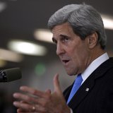 U.S. Secretary of State John Kerry speaks at a news conference in Tel Aviv May 24, 2013. REUTERS/Jim Young U.S. Secretary of State John Kerry speaks at a news conference in Tel Aviv May 24, 2013. REUTERS/Jim Young