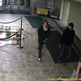 Surveillance video images taken of three suspects in a May 15 break-in at Coopersville High School (photo courtesy Ottawa Co. Sheriff's Dept.)