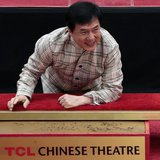 Actor Jackie Chan poses during a hand and footprint ceremony at the TCL Chinese Theatre in Hollywood, California, June 6, 2013. REUTERS/Jona