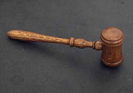 The judge's gavel is seen in court room 422 of the New York Supreme Court at 60 Centre Street February 3, 2012. Picture taken February 3, 20 The judge's gavel is seen in court room 422 of the New York Supreme Court at 60 Centre Street February 3, 2012. Picture taken February 3, 20