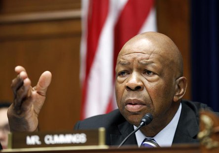 U.S. Representative Elijah Cummings (D-MD) asks questions during "The Security Failures of Benghazi" hearing on Capitol Hill, Washington D.C U.S. Representative Elijah Cummings (D-MD) asks questions during "The Security Failures of Benghazi" hearing on Capitol Hill, Washington D.C